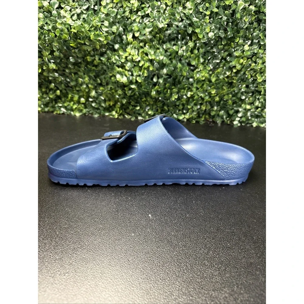 BIRKENSTOCK Arizona Essentials Sandals Men's Blue EVA Foam Size 43 10-10.5